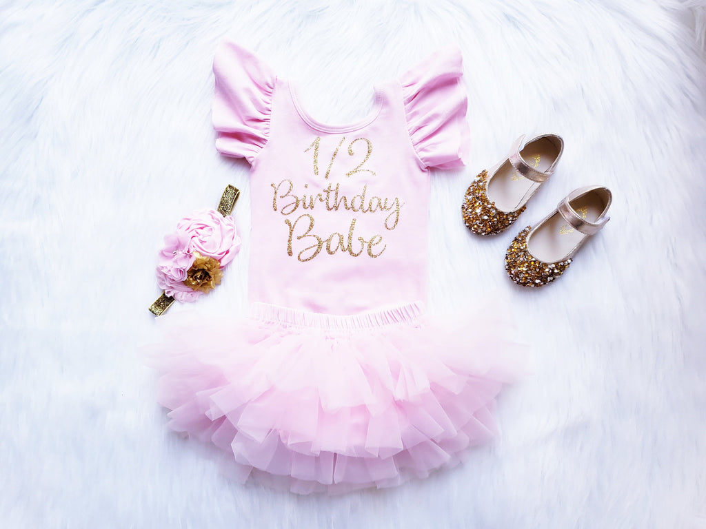 1/2 Birthday Babe tutu bloomer Outfit